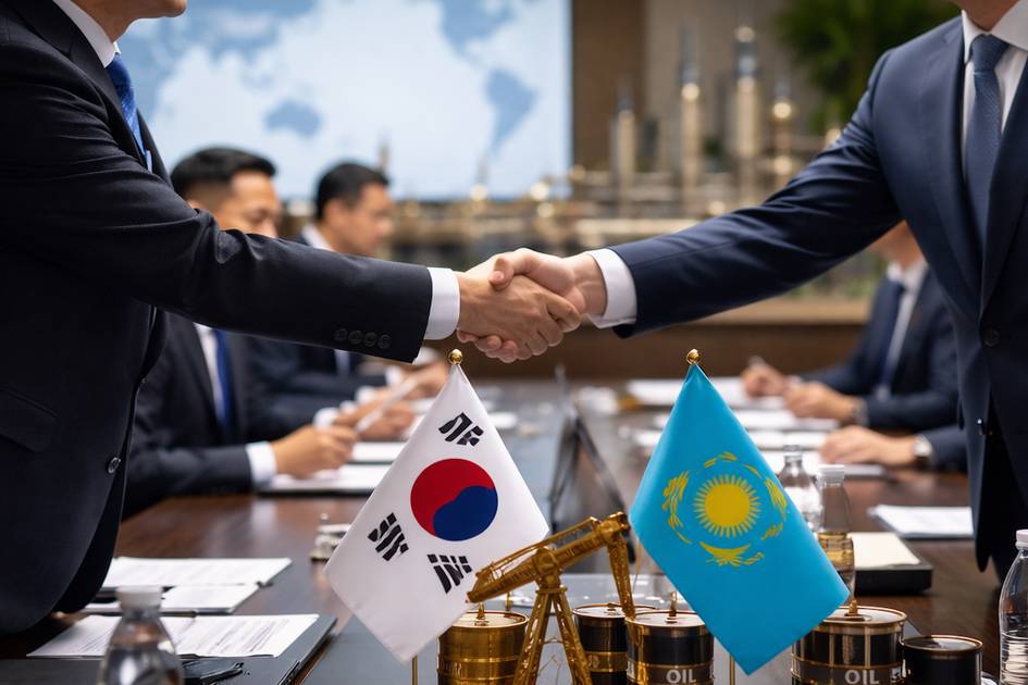 South Korea nears agreement to import crude oil from Kazakhstan